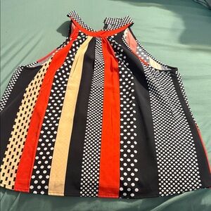 Colorful Striped Kids Dress